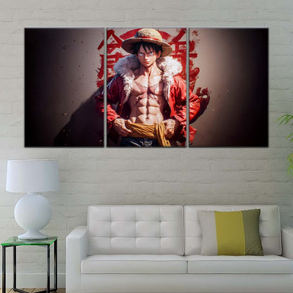 One Piece Wall Art - OP5060 - Monkey D. Luffy - One Piece Poster - One Piece Canvas