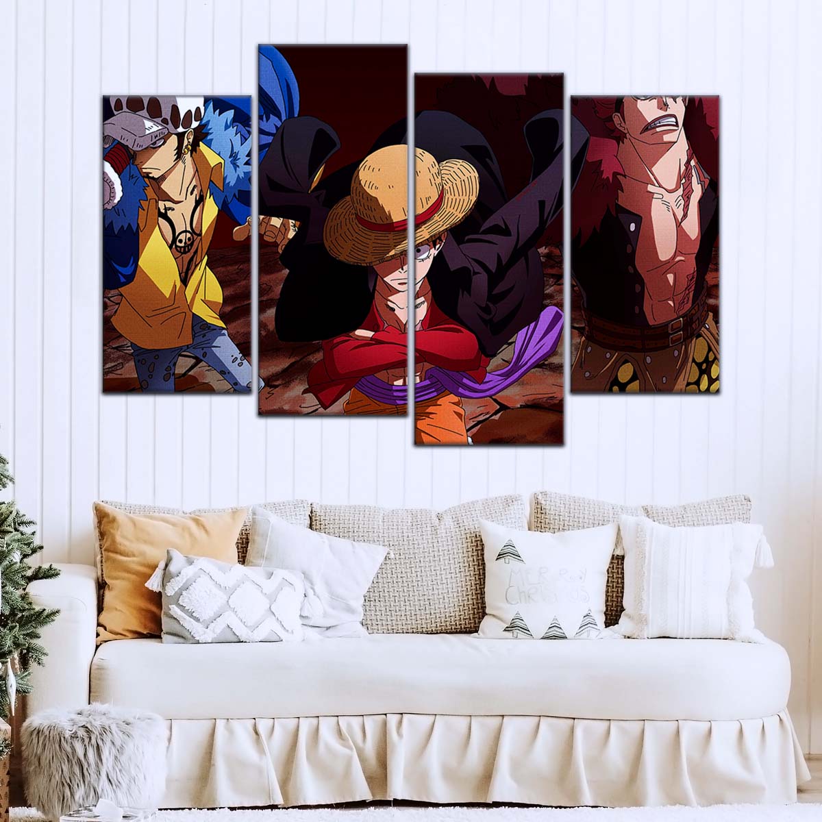 One Piece Wall Art - OP5066 - Monkey D. Luffy - Trafalgar Law - Eustass Kid - One Piece Poster - One Piece Canvas