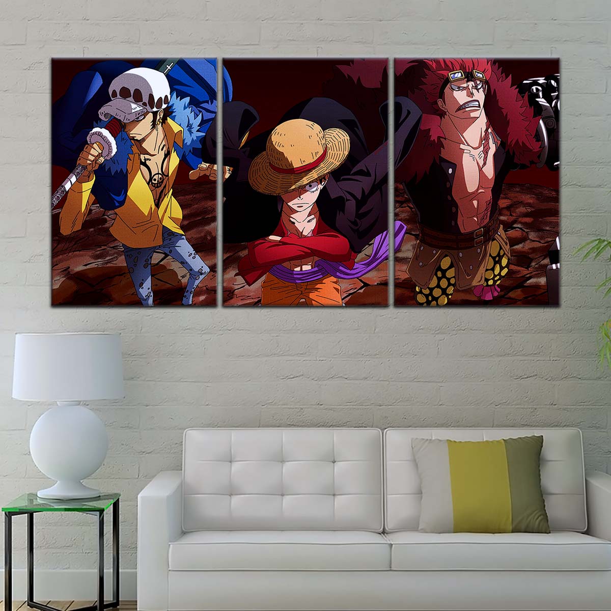 One Piece Wall Art - OP5066 - Monkey D. Luffy - Trafalgar Law - Eustass Kid - One Piece Poster - One Piece Canvas