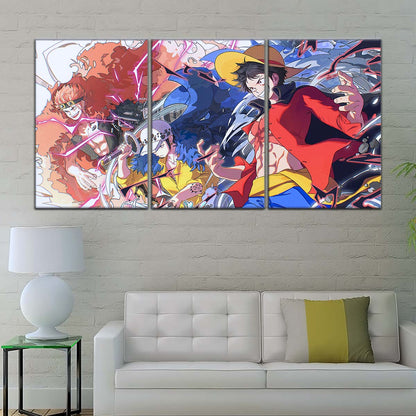 One Piece Wall Art - OP5068 - Monkey D. Luffy - Trafalgar Law - Eustass Kid - One Piece Poster - One Piece Canvas