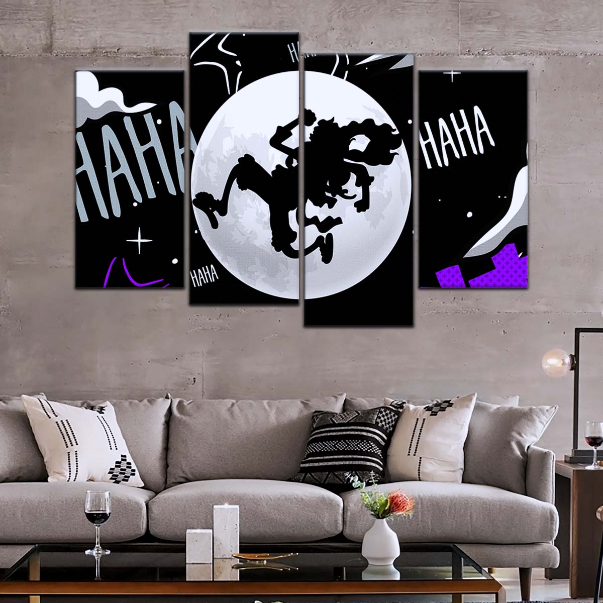 One Piece Wall Art - OP5070 - Monkey D. Luffy Gear 5 - One Piece Poster - One Piece Canvas