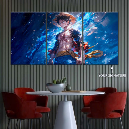 One Piece Wall Art - OP5071 - Monkey D. Luffy - One Piece Poster - One Piece Canvas