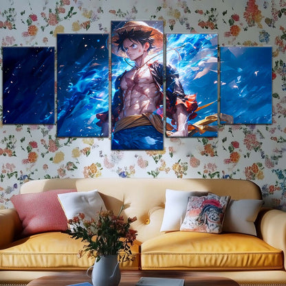 One Piece Wall Art - OP5071 - Monkey D. Luffy - One Piece Poster - One Piece Canvas