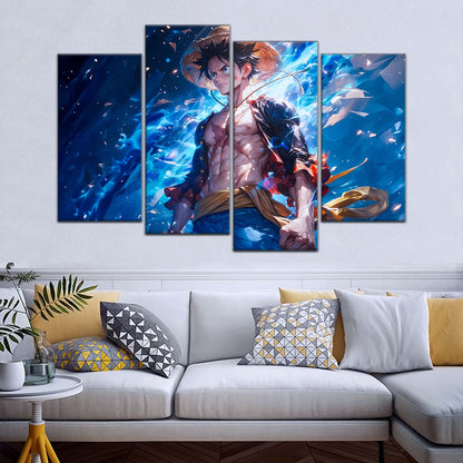 One Piece Wall Art - OP5071 - Monkey D. Luffy - One Piece Poster - One Piece Canvas