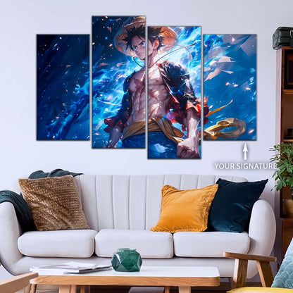 One Piece Wall Art - OP5071 - Monkey D. Luffy - One Piece Poster - One Piece Canvas