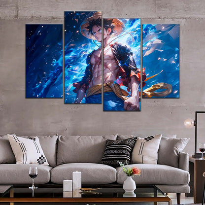 One Piece Wall Art - OP5071 - Monkey D. Luffy - One Piece Poster - One Piece Canvas