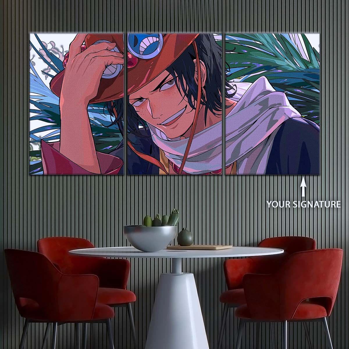 One Piece Wall Art - OP5075 - Portgas D. Ace - One Piece Poster - One Piece Canvas