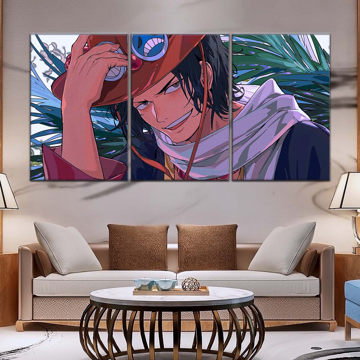 One Piece Wall Art - OP5075 - Portgas D. Ace - One Piece Poster - One Piece Canvas