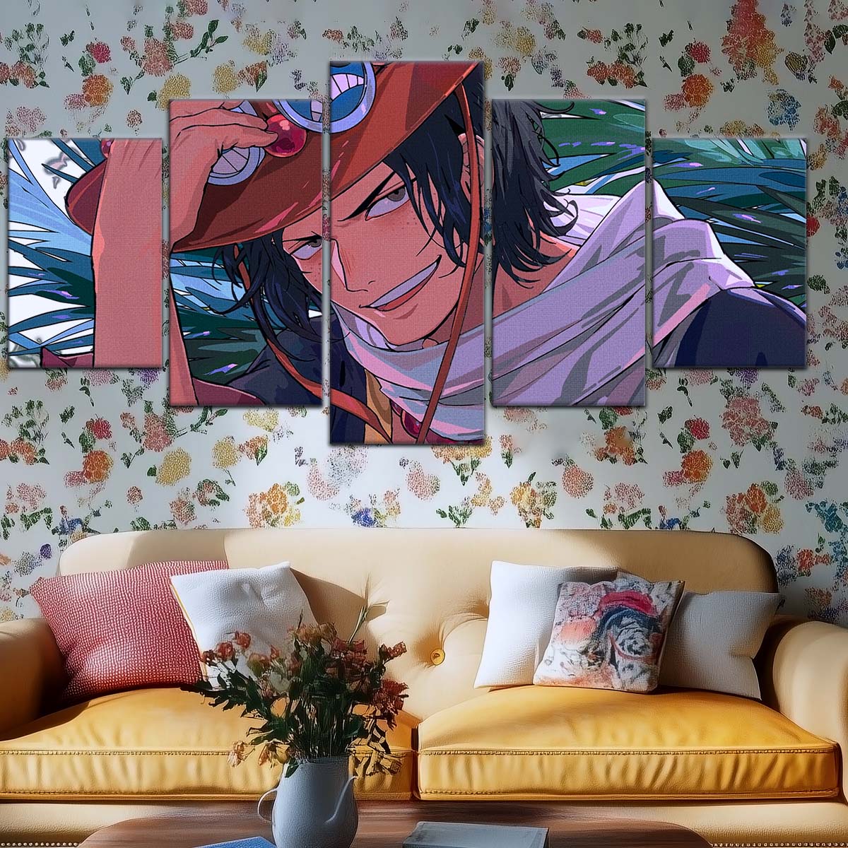 One Piece Wall Art - OP5075 - Portgas D. Ace - One Piece Poster - One Piece Canvas