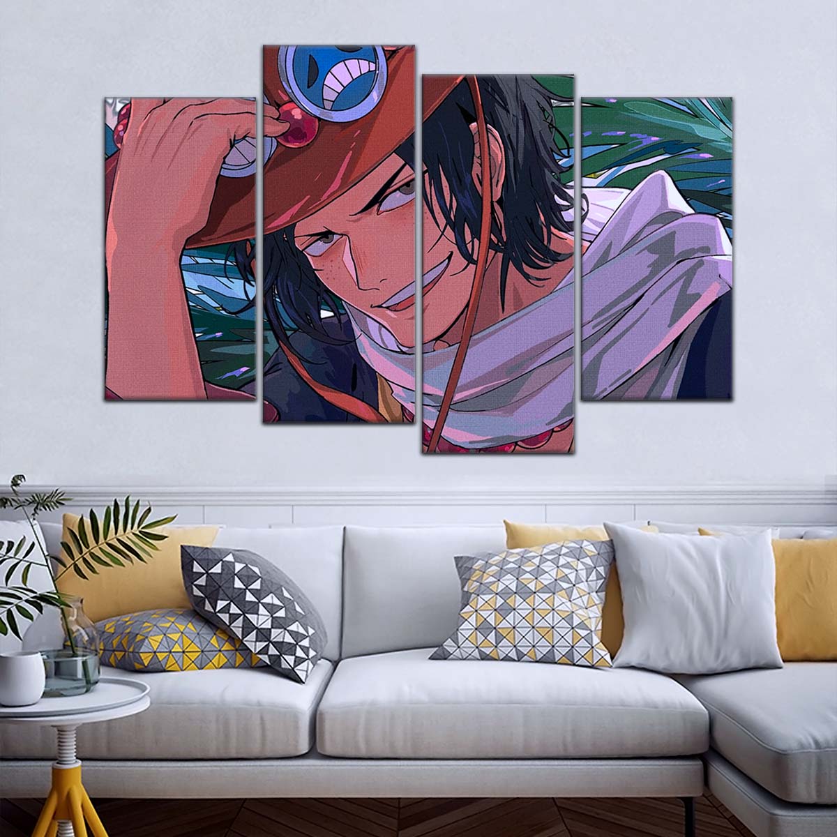 One Piece Wall Art - OP5075 - Portgas D. Ace - One Piece Poster - One Piece Canvas