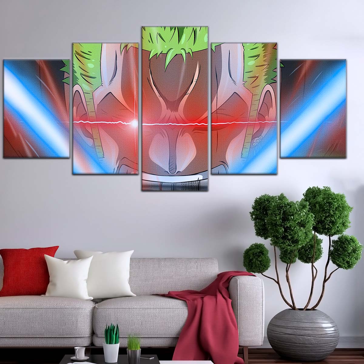 One Piece Wall Art - OP5077 - Roronoa Zoro - One Piece Poster - One Piece Canvas