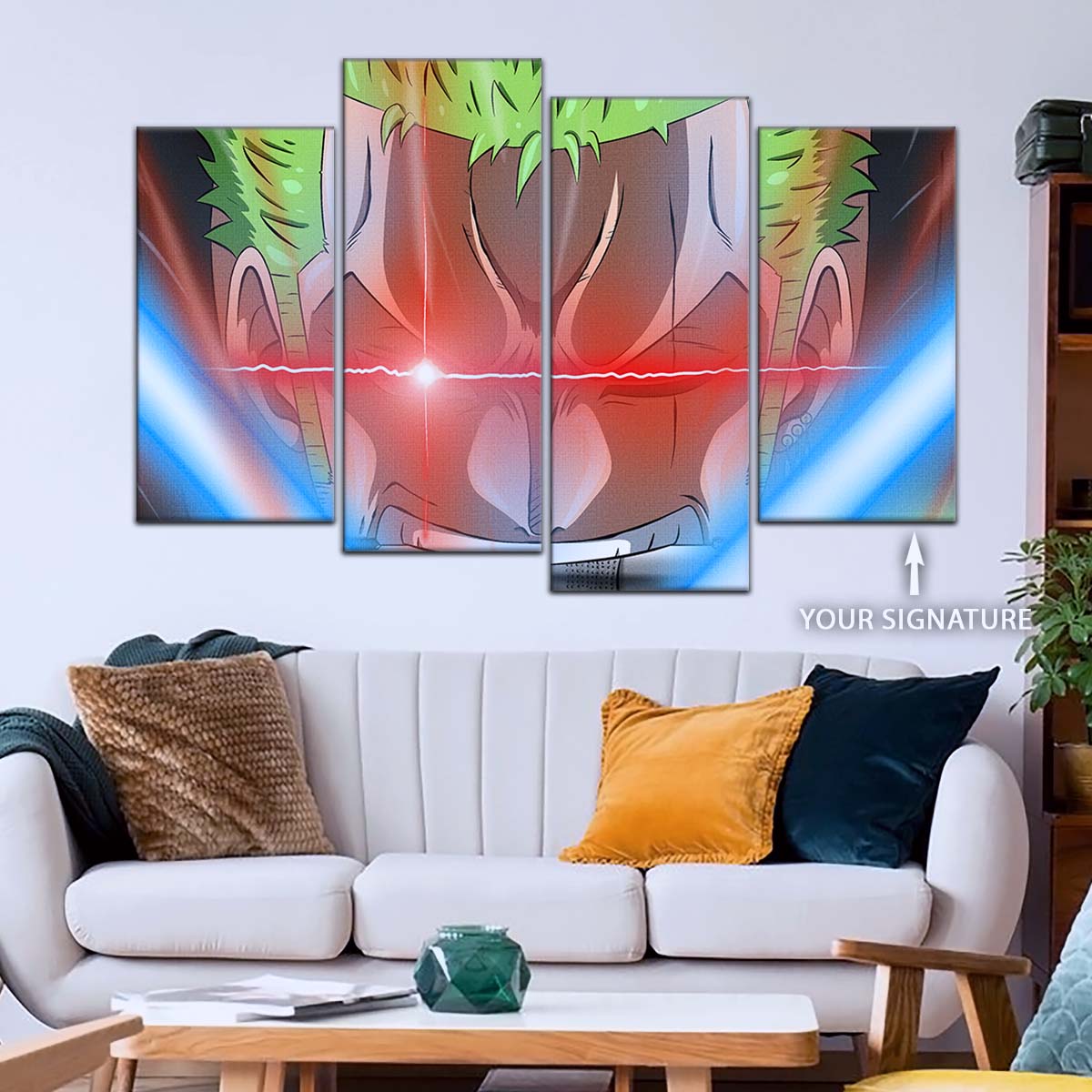 One Piece Wall Art - OP5077 - Roronoa Zoro - One Piece Poster - One Piece Canvas