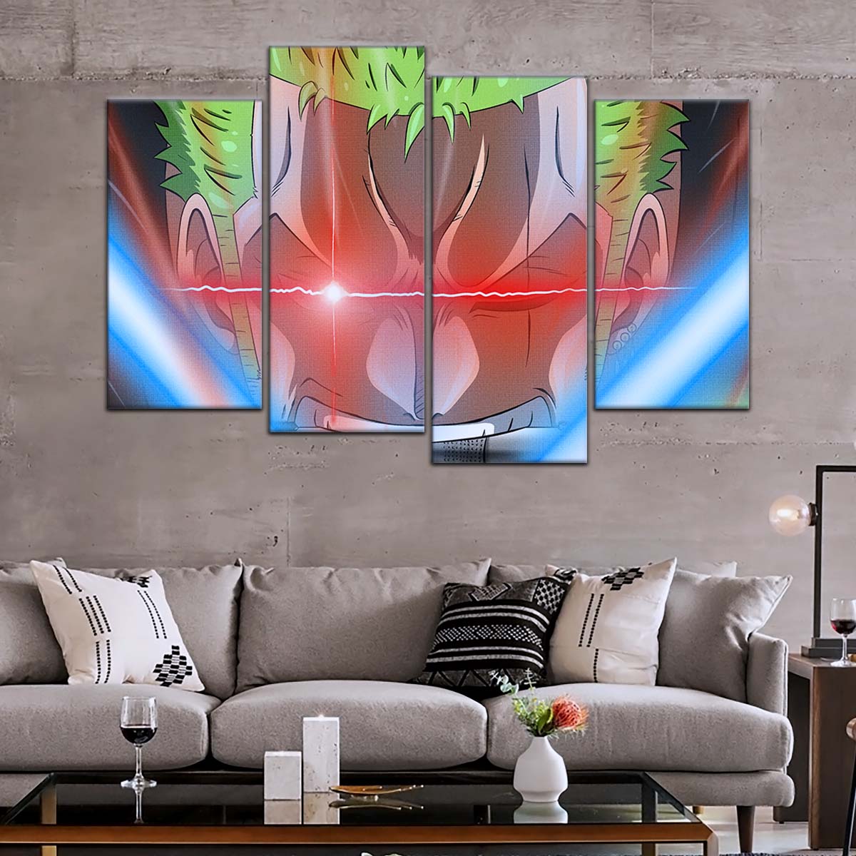 One Piece Wall Art - OP5077 - Roronoa Zoro - One Piece Poster - One Piece Canvas