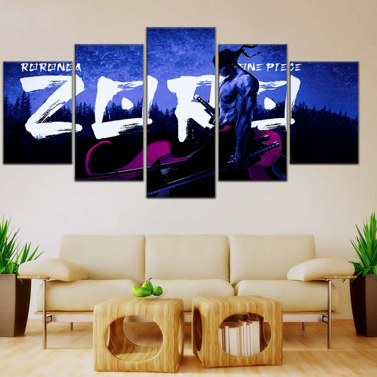 One Piece Wall Art - OP5079 - Roronoa Zoro - One Piece Poster - One Piece Canvas