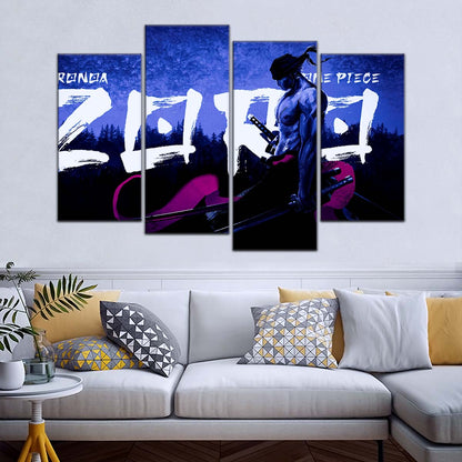 One Piece Wall Art - OP5079 - Roronoa Zoro - One Piece Poster - One Piece Canvas