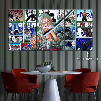 One Piece Wall Art - OP5080 - Roronoa Zoro - One Piece Poster - One Piece Canvas
