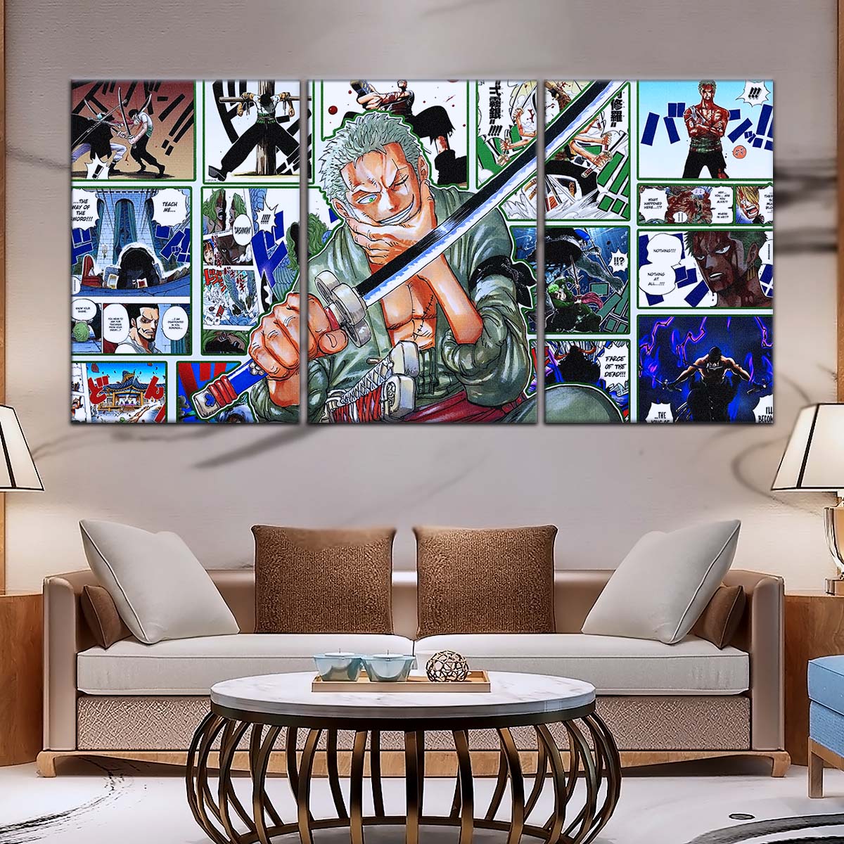 One Piece Wall Art - OP5080 - Roronoa Zoro - One Piece Poster - One Piece Canvas