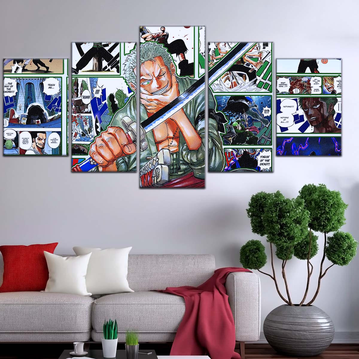 One Piece Wall Art - OP5080 - Roronoa Zoro - One Piece Poster - One Piece Canvas