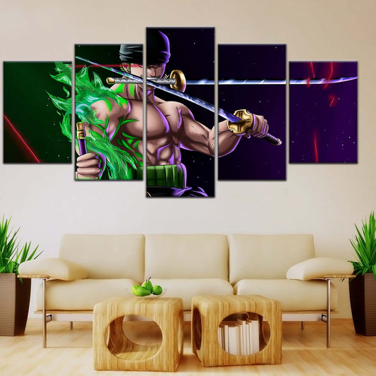 One Piece Wall Art - OP5081 - Roronoa Zoro - One Piece Poster - One Piece Canvas