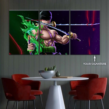 One Piece Wall Art - OP5081 - Roronoa Zoro - One Piece Poster - One Piece Canvas
