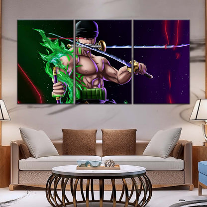One Piece Wall Art - OP5081 - Roronoa Zoro - One Piece Poster - One Piece Canvas