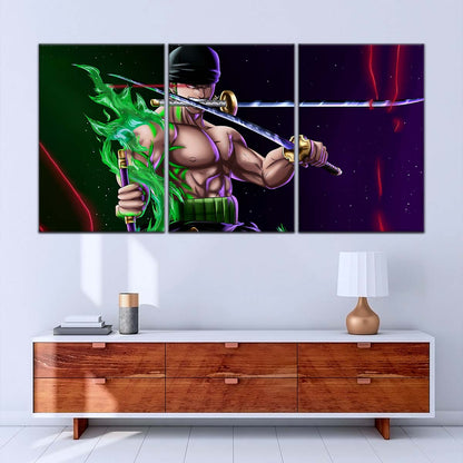 One Piece Wall Art - OP5081 - Roronoa Zoro - One Piece Poster - One Piece Canvas