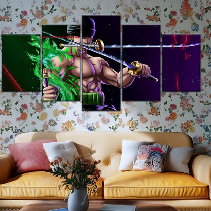 One Piece Wall Art - OP5081 - Roronoa Zoro - One Piece Poster - One Piece Canvas