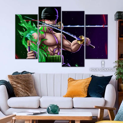 One Piece Wall Art - OP5081 - Roronoa Zoro - One Piece Poster - One Piece Canvas