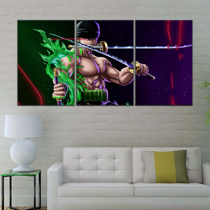 One Piece Wall Art - OP5081 - Roronoa Zoro - One Piece Poster - One Piece Canvas