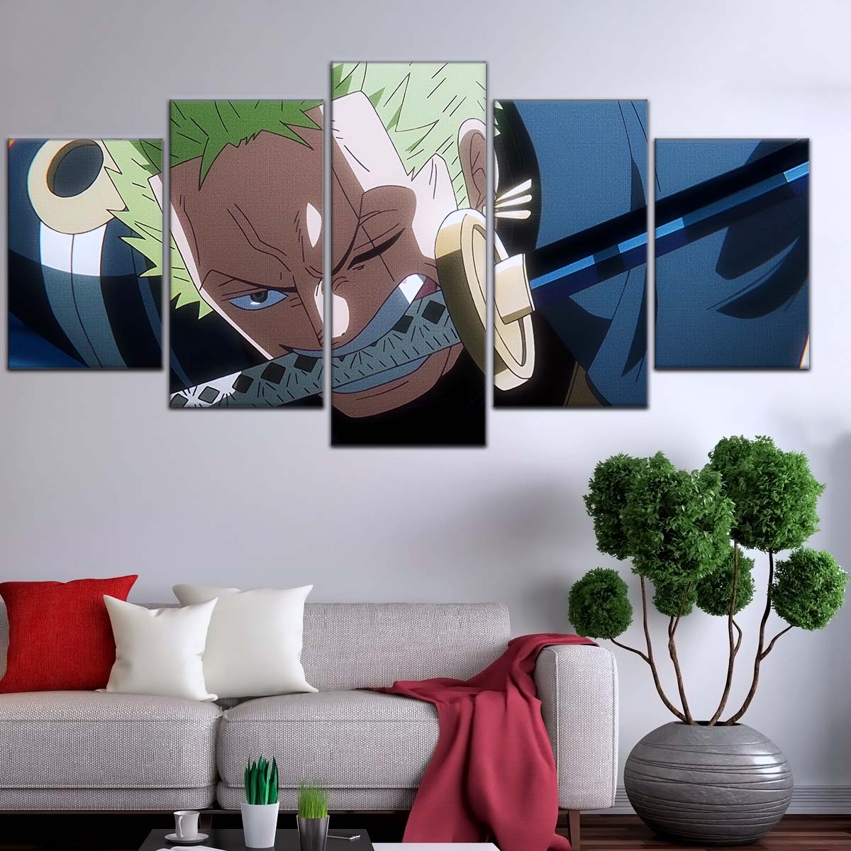 One Piece Wall Art - OP5082 - Roronoa Zoro - One Piece Poster - One Piece Canvas