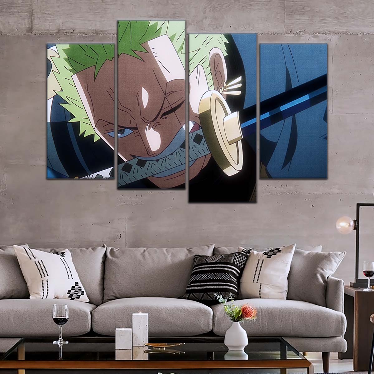 One Piece Wall Art - OP5082 - Roronoa Zoro - One Piece Poster - One Piece Canvas