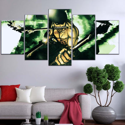 One Piece Wall Art - OP5085 - Roronoa Zoro - One Piece Poster - One Piece Canvas