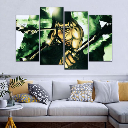 One Piece Wall Art - OP5085 - Roronoa Zoro - One Piece Poster - One Piece Canvas