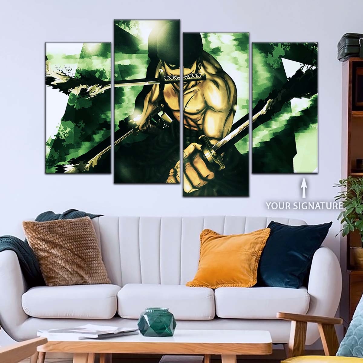 One Piece Wall Art - OP5085 - Roronoa Zoro - One Piece Poster - One Piece Canvas
