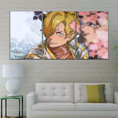 One Piece Wall Art - OP5086 - Sanji in Bloom Stunning - One Piece Poster - One Piece Canvas