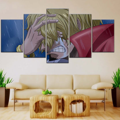 One Piece Wall Art - OP5088 - Sanji Whole Cake - One Piece Poster - One Piece Canvas