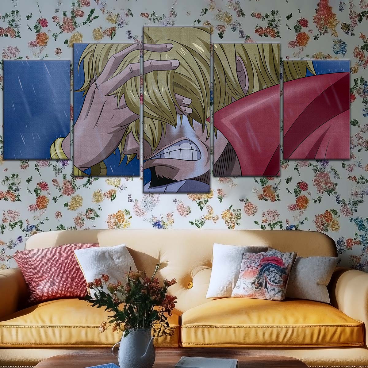 One Piece Wall Art - OP5088 - Sanji Whole Cake - One Piece Poster - One Piece Canvas