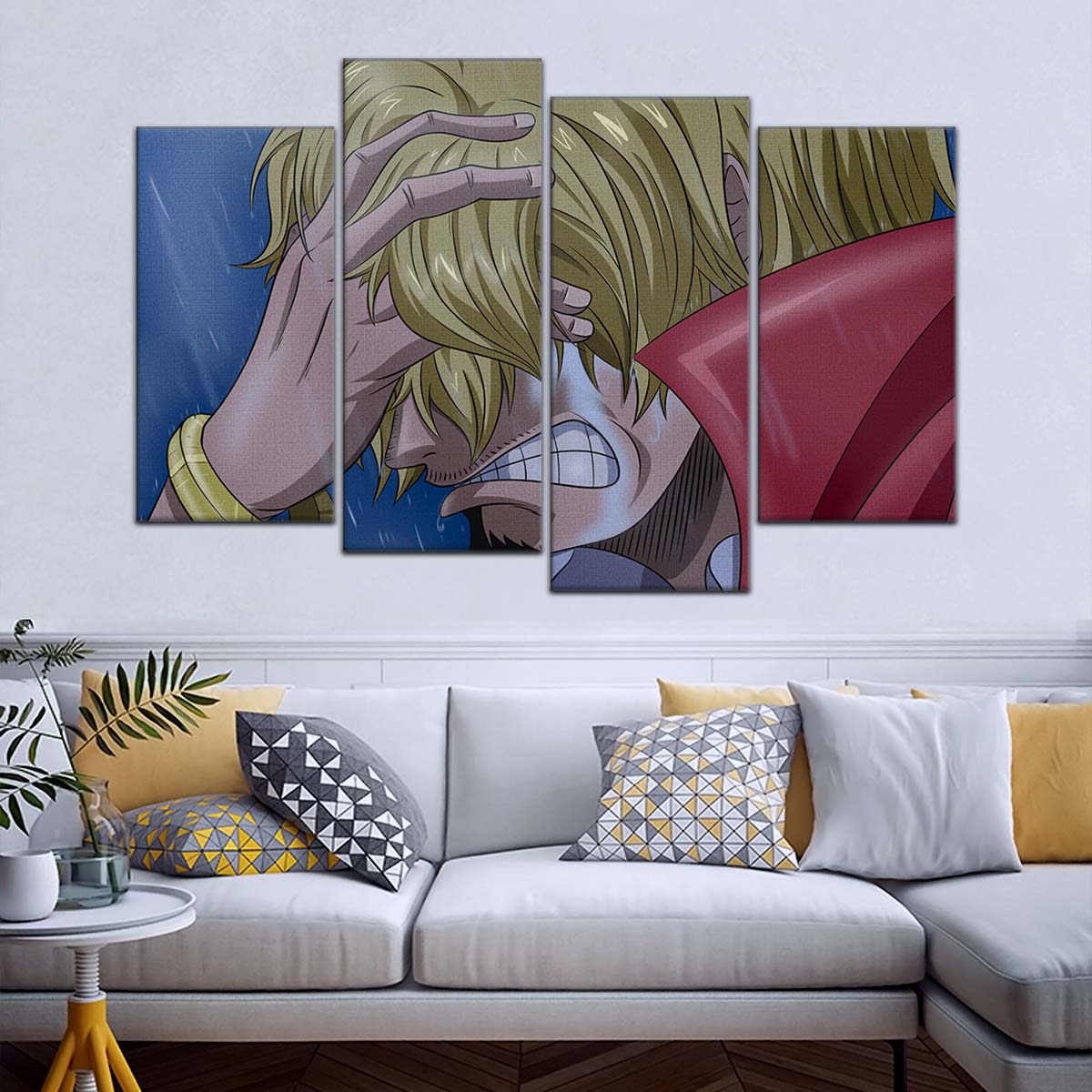 One Piece Wall Art - OP5088 - Sanji Whole Cake - One Piece Poster - One Piece Canvas