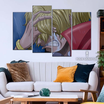 One Piece Wall Art - OP5088 - Sanji Whole Cake - One Piece Poster - One Piece Canvas