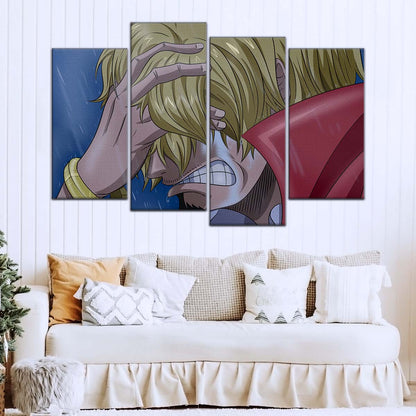 One Piece Wall Art - OP5088 - Sanji Whole Cake - One Piece Poster - One Piece Canvas