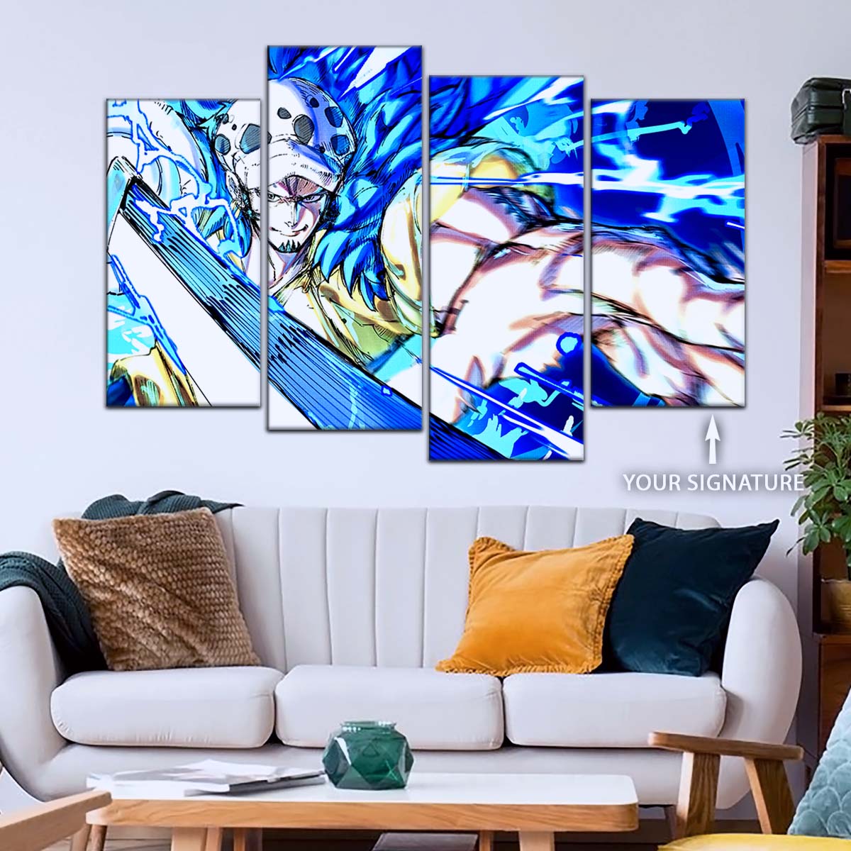 One Piece Wall Art - OP5091 - Trafalgar Law - One Piece Poster - One Piece Canvas