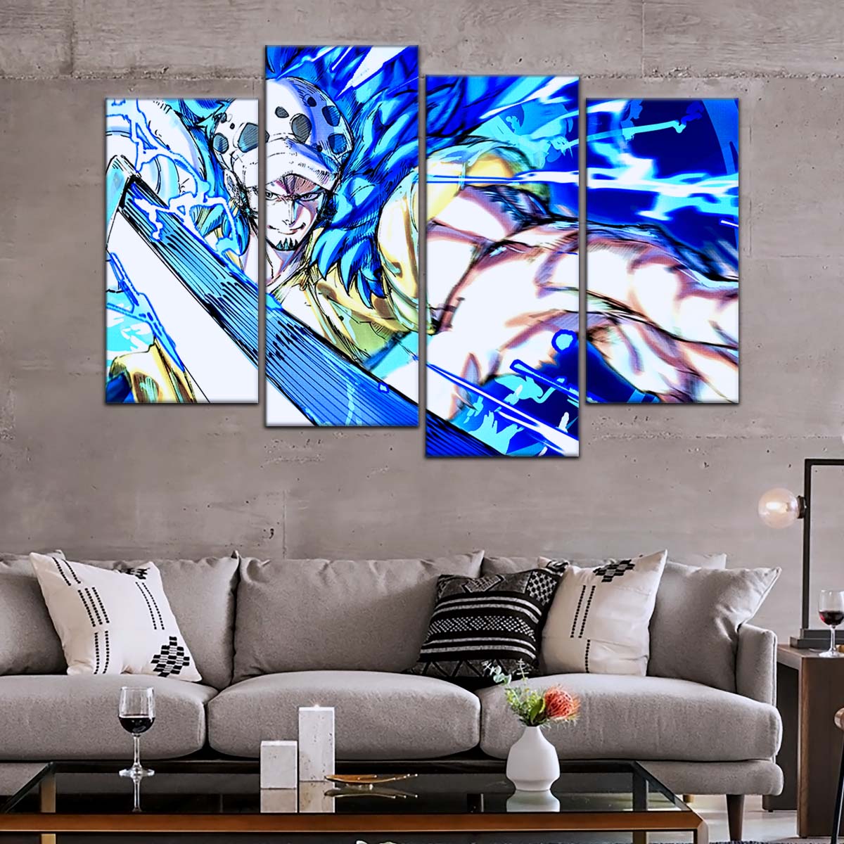 One Piece Wall Art - OP5091 - Trafalgar Law - One Piece Poster - One Piece Canvas