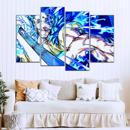 One Piece Wall Art - OP5091 - Trafalgar Law - One Piece Poster - One Piece Canvas