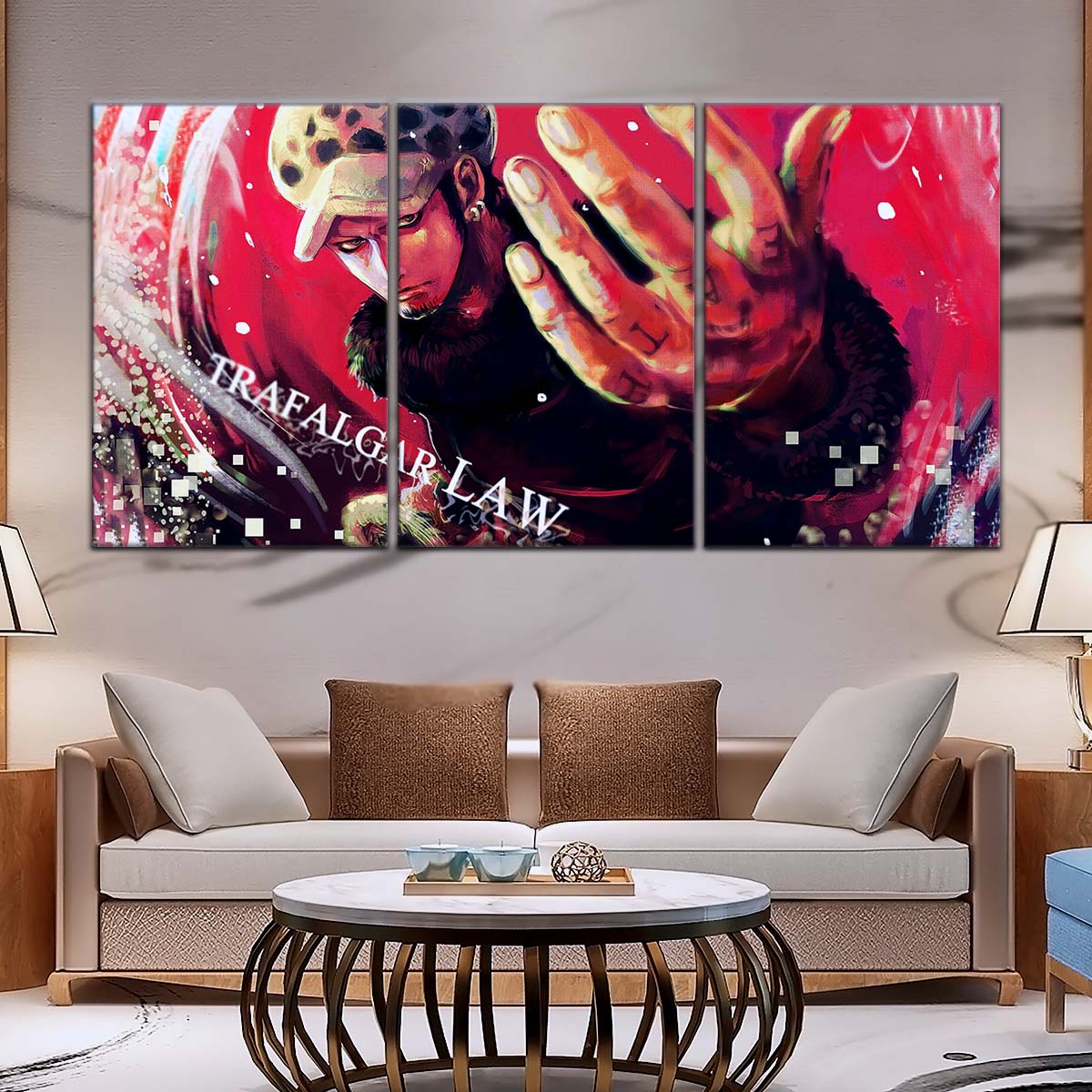 One Piece Wall Art - OP5092 - Trafalgar Law - One Piece Poster - One Piece Canvas