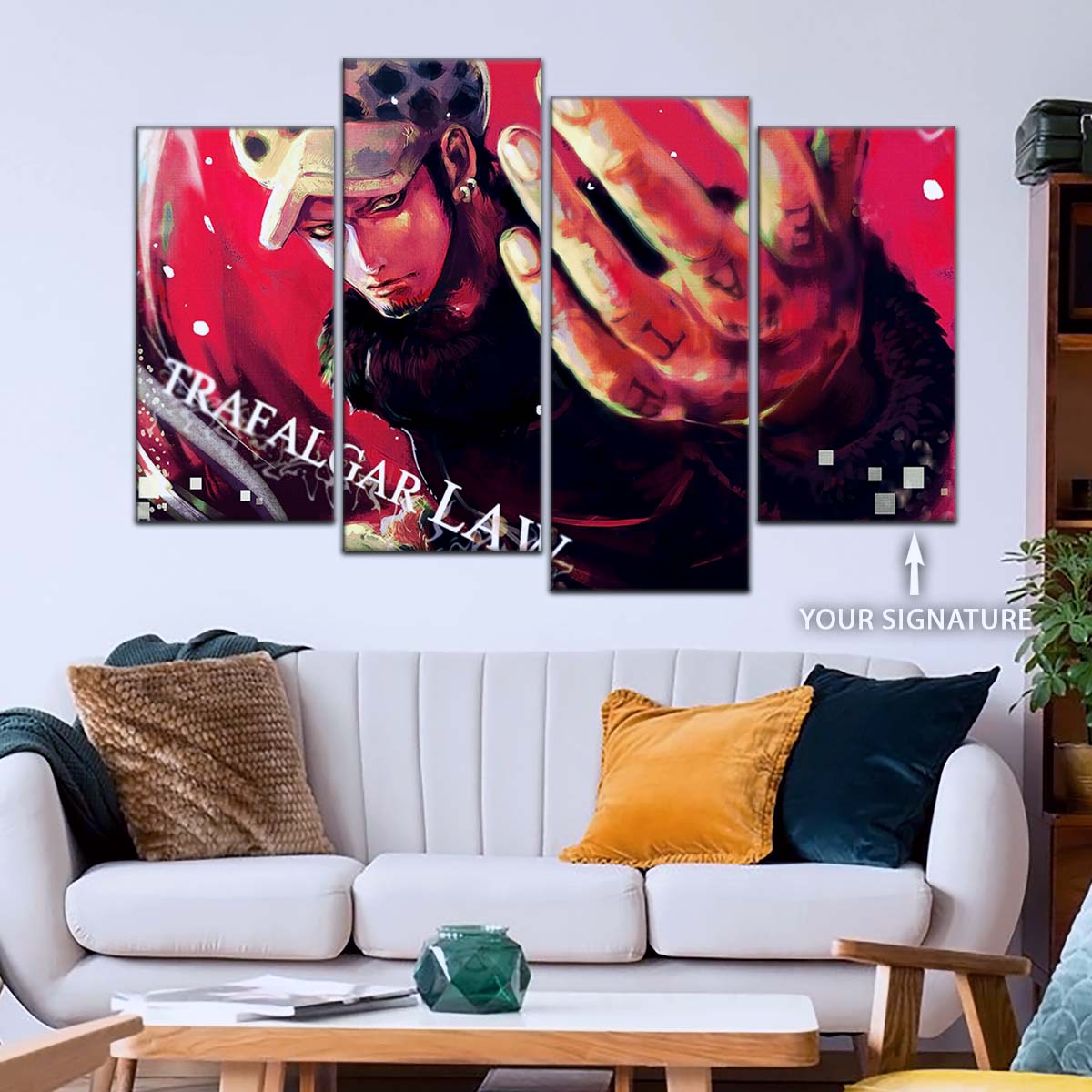 One Piece Wall Art - OP5092 - Trafalgar Law - One Piece Poster - One Piece Canvas