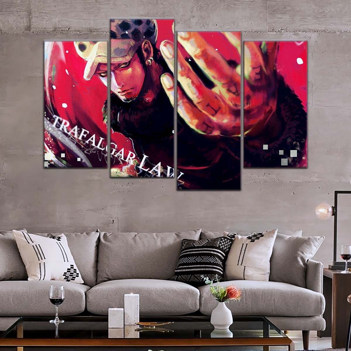 One Piece Wall Art - OP5092 - Trafalgar Law - One Piece Poster - One Piece Canvas