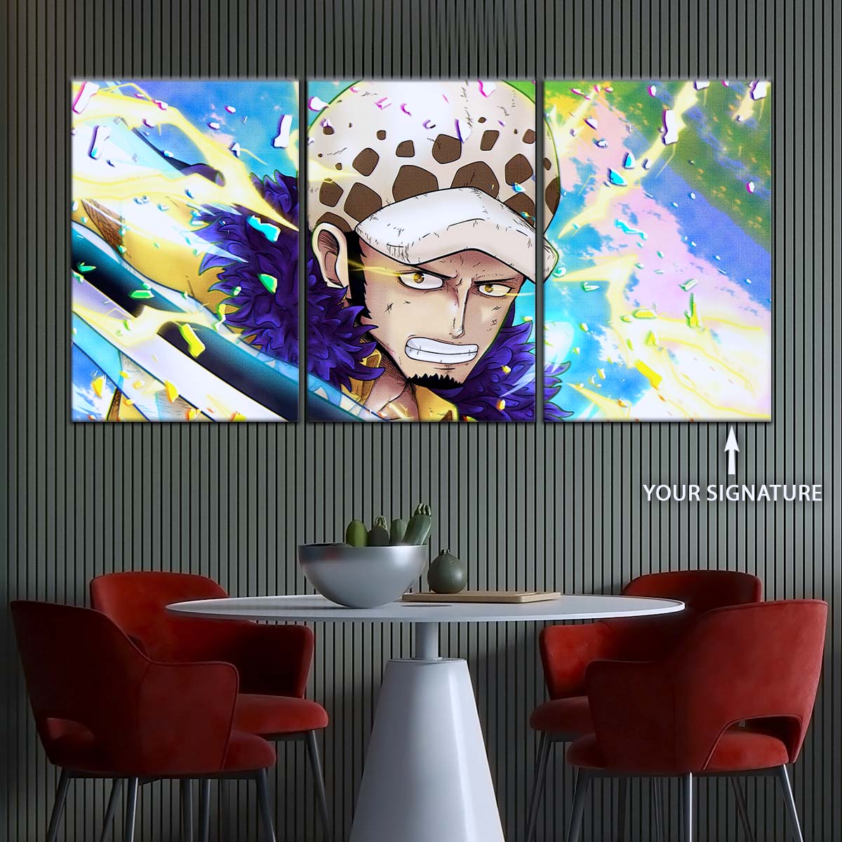 One Piece Wall Art - OP5094 - Trafalgar Law - One Piece Poster - One Piece Canvas
