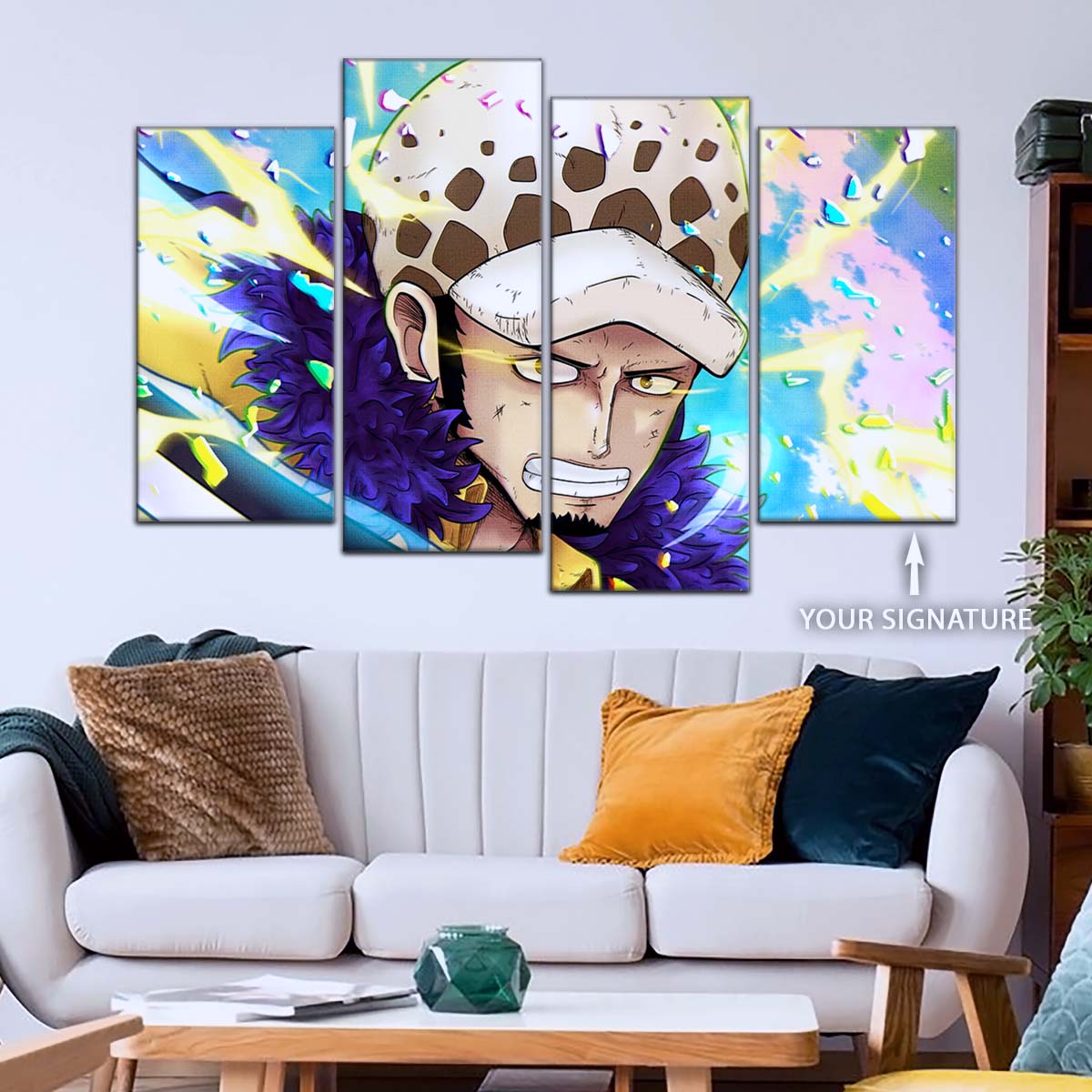 One Piece Wall Art - OP5094 - Trafalgar Law - One Piece Poster - One Piece Canvas