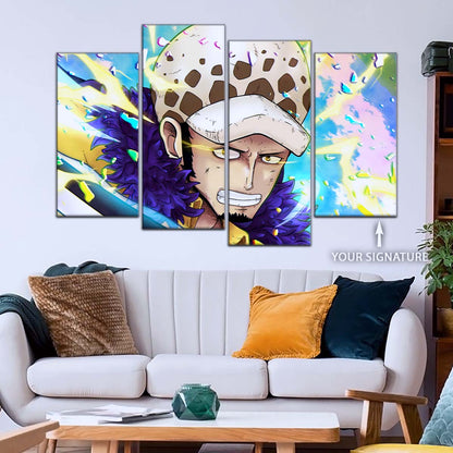 One Piece Wall Art - OP5094 - Trafalgar Law - One Piece Poster - One Piece Canvas