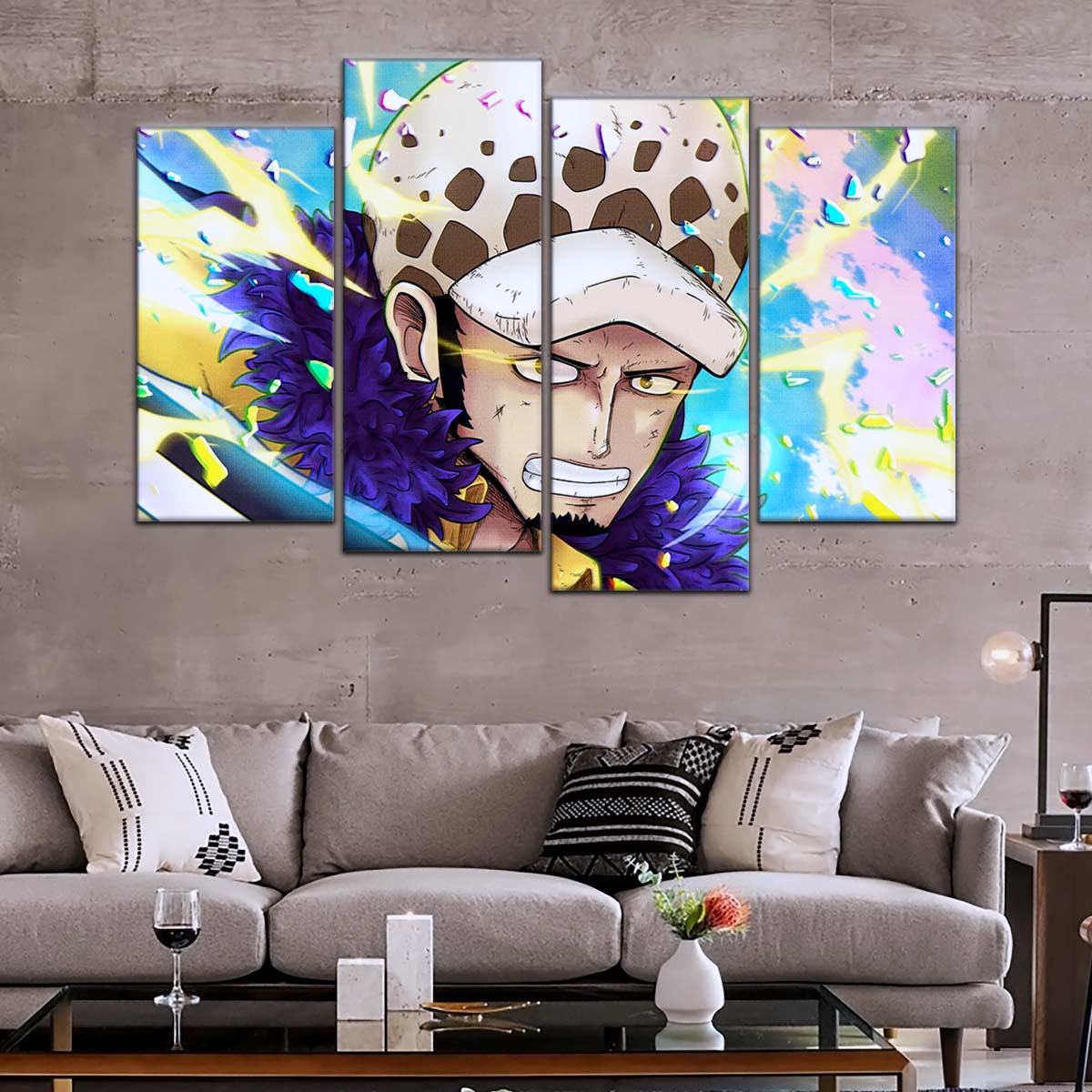 One Piece Wall Art - OP5094 - Trafalgar Law - One Piece Poster - One Piece Canvas